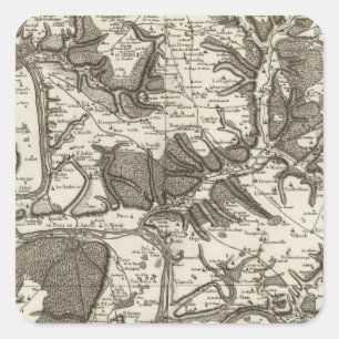 Rouen Square Sticker