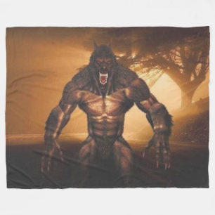 ROUGAROU 4 FLEECE BLANKET