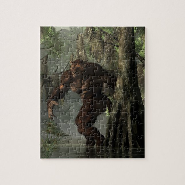 Rougarou Jigsaw Puzzle (Vertical)