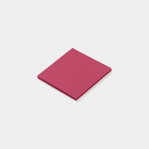Rouge (solid colour) post-it notes