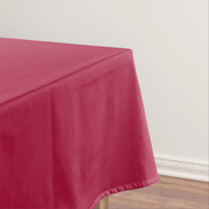 Rouge (solid colour) tablecloth