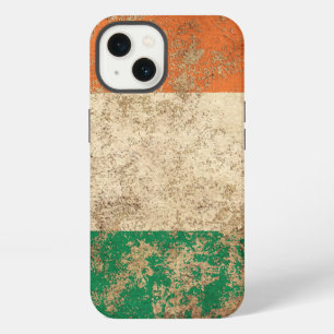 Rough Aged Vintage Irish Flag iPhone Case