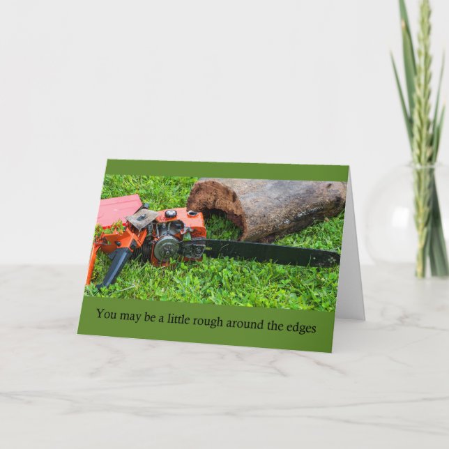 Rough Around The Edges Card (Front)