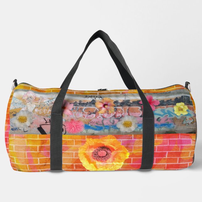 Rough Around the Edges Print Cut Sew Bag (Front)