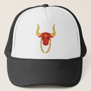 Rough bull   Bull   OX Trucker Hat