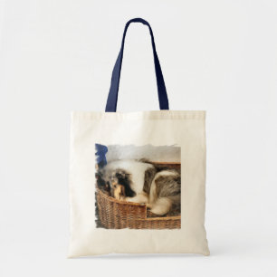 Rough Collie Art Gifts Tote Bag