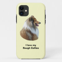 Rough Collie dog portrait photo