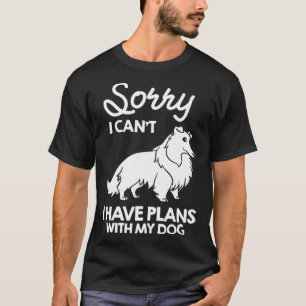 Rough Collie Dog Puppies Owner T-Shirt