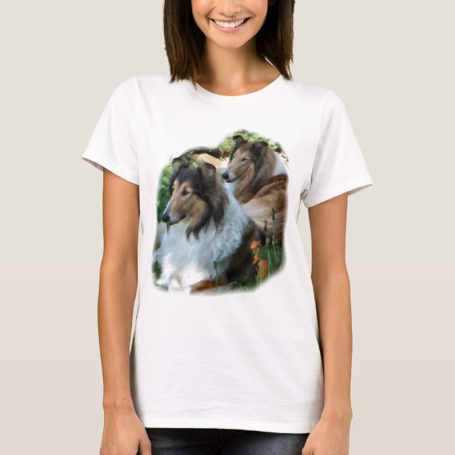 Rough Collie Gift of Art T-Shirt (Front)