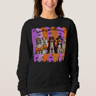 Rough Collie Halloween Dogs Sweatshirt