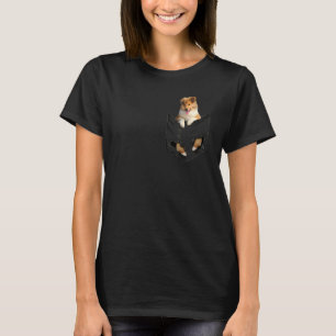 Rough Collie In Your Pocket For Collie T-Shirt