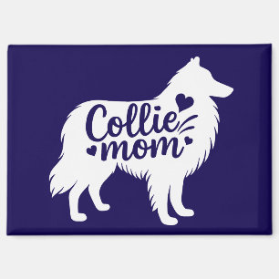 Rough Collie Mum Magnet 