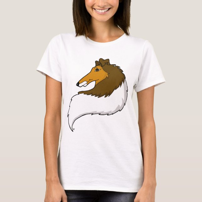 Rough Collie T-Shirt (Front)