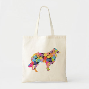 Rough Collie Tote Bag