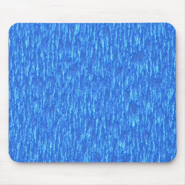 Rough Crystal Surface Blue Mouse Pad (Front)