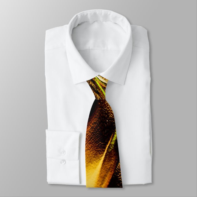 Rough dunes in burnt gold or yellowish orange tie (Tied)
