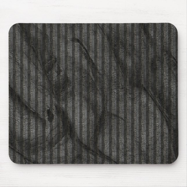 Rough grey stripes over stained abstract drawing t mouse pad (Front)
