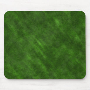 Rough Grungy Velvet Texture: Rich Emerald Green Mouse Pad