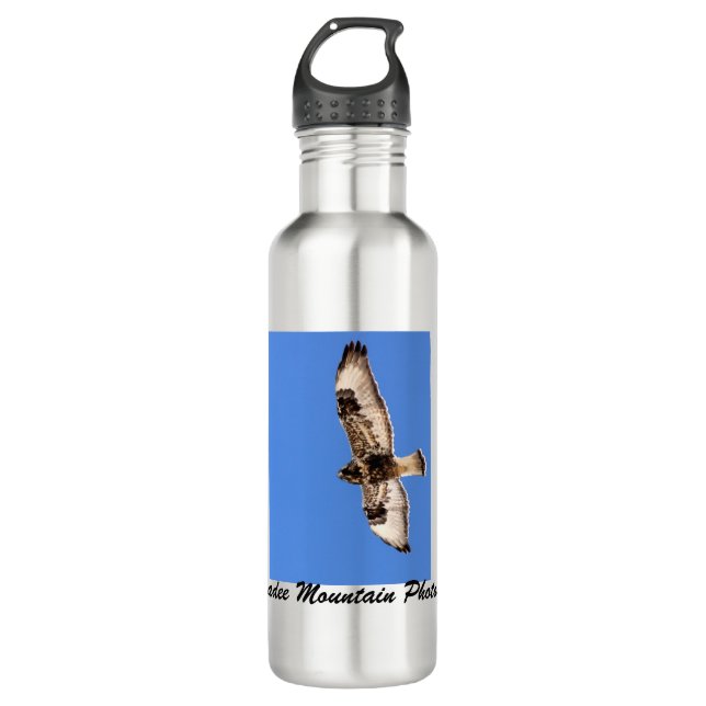Rough_legged Hawk 710 Ml Water Bottle (Front)
