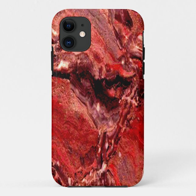Rough Red Rocks Mars Case-Mate iPhone Case (Back)