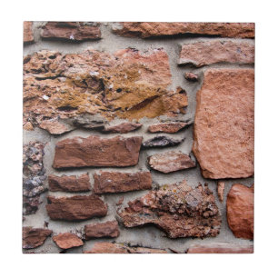 Rough Red Sandstone Wall Ceramic Tile