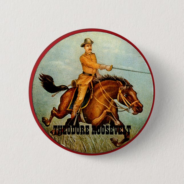 Rough Rider - Button (Front)