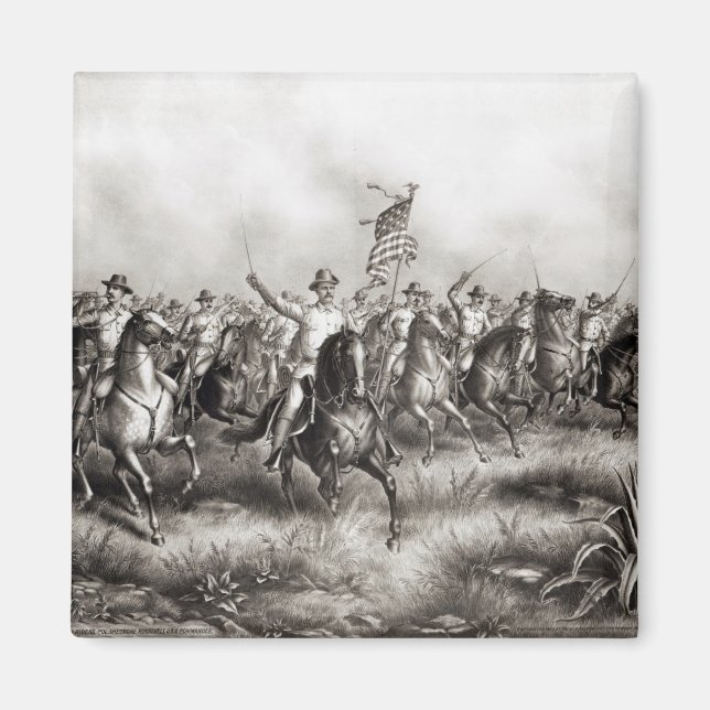 Rough Riders: Colonel Theodore Roosevelt Magnet (Front)