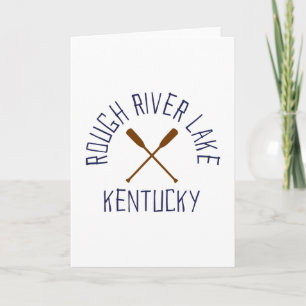 Rough River Lake Kentucky Outdoors Vintage Card