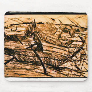 Rough Sailing Mouse Pad