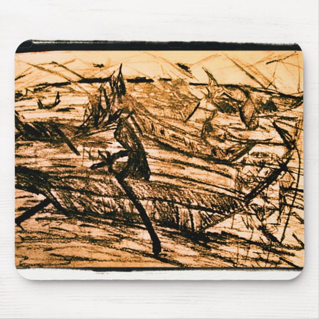 Rough Sailing Mouse Pad (Front)
