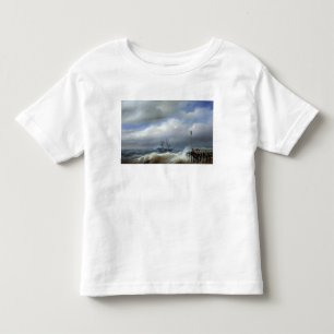 Rough Sea in Stormy Weather, 1846 Toddler T-Shirt