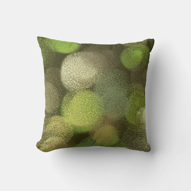 Rough Spots Throw Pillow (Front)