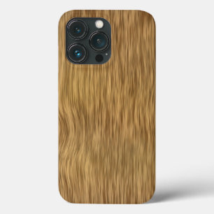 Rough Wood Grain Background in Natural Colour iPhone 13 Pro Case