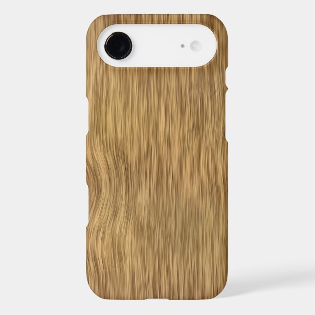 Rough Wood Grain Background in Natural Colour Case-Mate iPhone Case (Back)