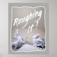Roughing It Fun Writing Process Author Slogan