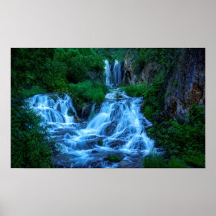 Roughlock Falls Spearfish Canyon Poster