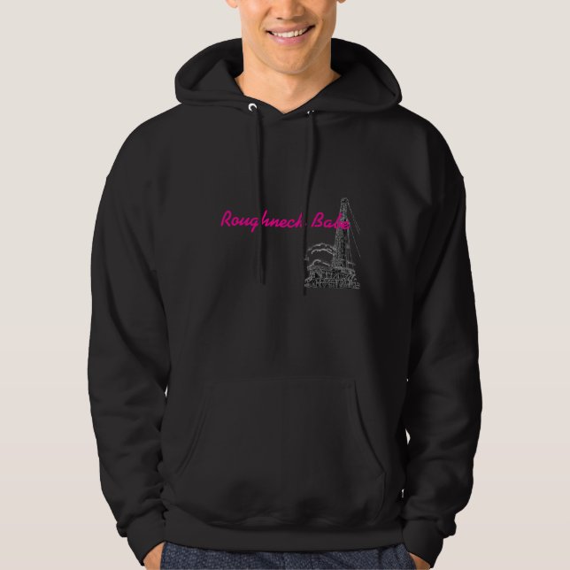 Roughneck Babe Hoodie (Front)