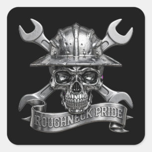 ROUGHNECK PRIDE SQUARE STICKER