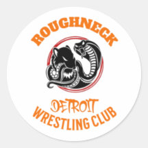 Roughneck Wrestling Sticker