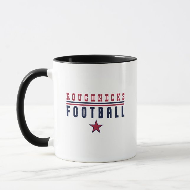 Roughnecks Football Mug (Left)