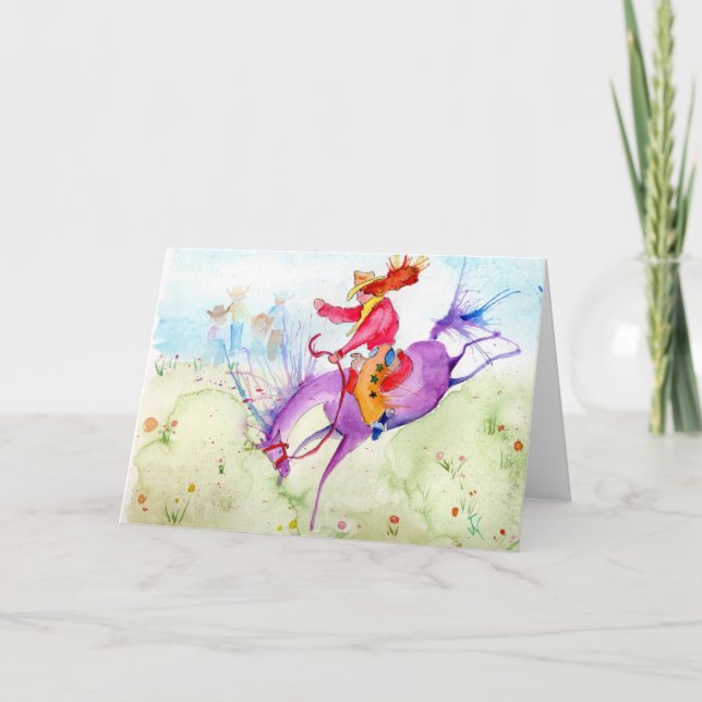 Roughstock Rider Card (Front)