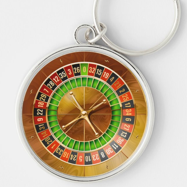 Roulette 1 Keychains (Front)