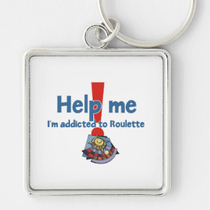 Roulette Addict's Keychain