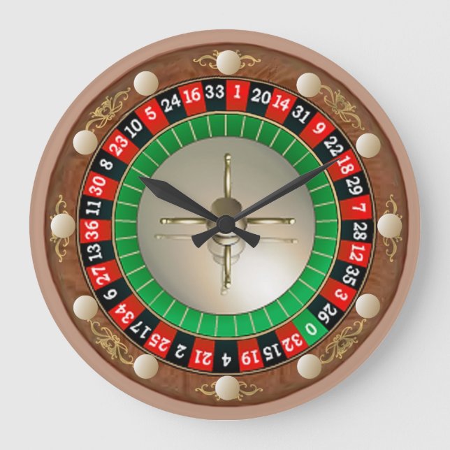 Roulette Wall Clock (Front)