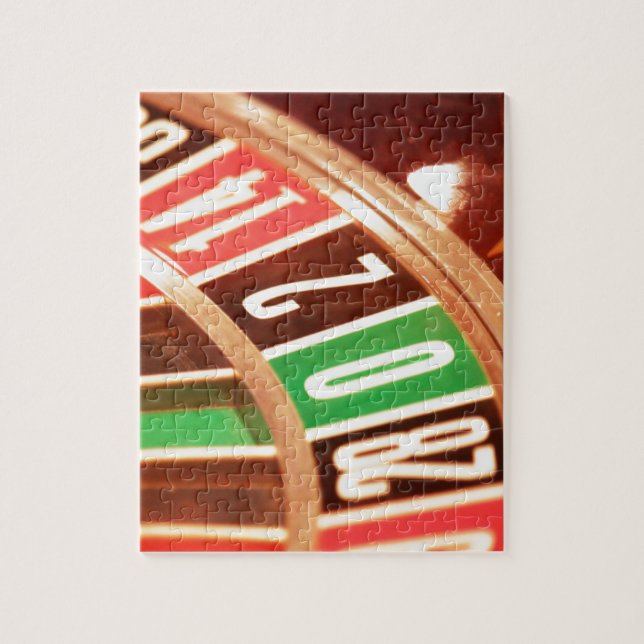 Roulette Wheel Jigsaw Puzzle (Vertical)