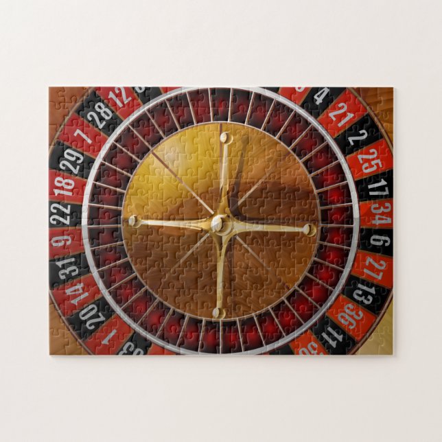Roulette Wheel Jigsaw Puzzle (Horizontal)