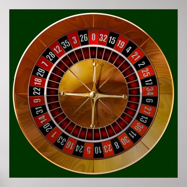 Roulette Wheel Poster (Front)
