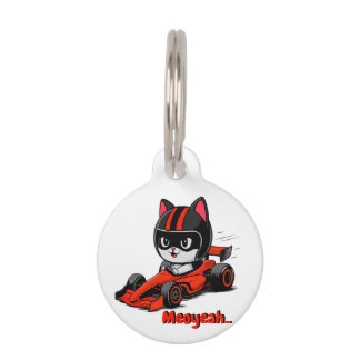 Roun pet tag Cat