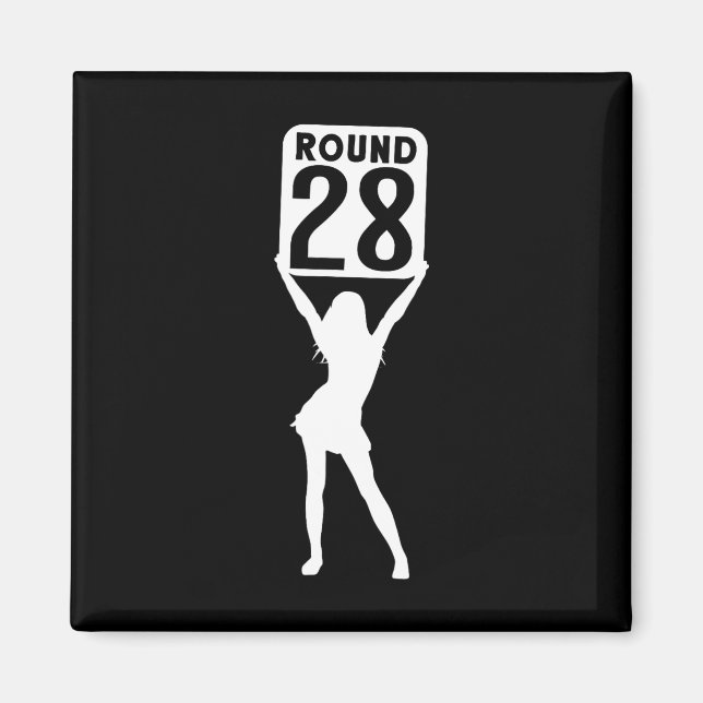 Round 28  magnet (Front)