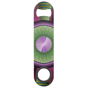 Round And Colourful Modern Decorative Fractal Art